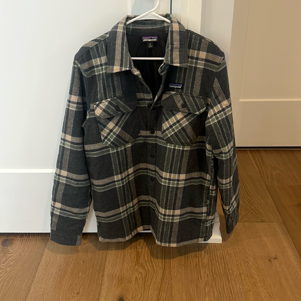 Patagonia Men's Insulated Organic Cotton Midweight Fjord Flannel Shirt